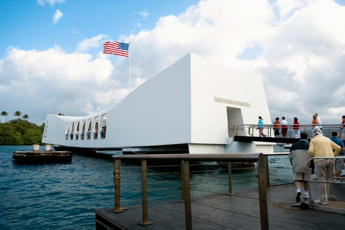 Pearl Harbour and USS Arizona Memorial, Honolulu