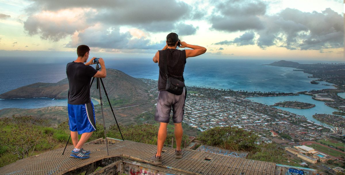 Koko Crater Trail on Honolulu