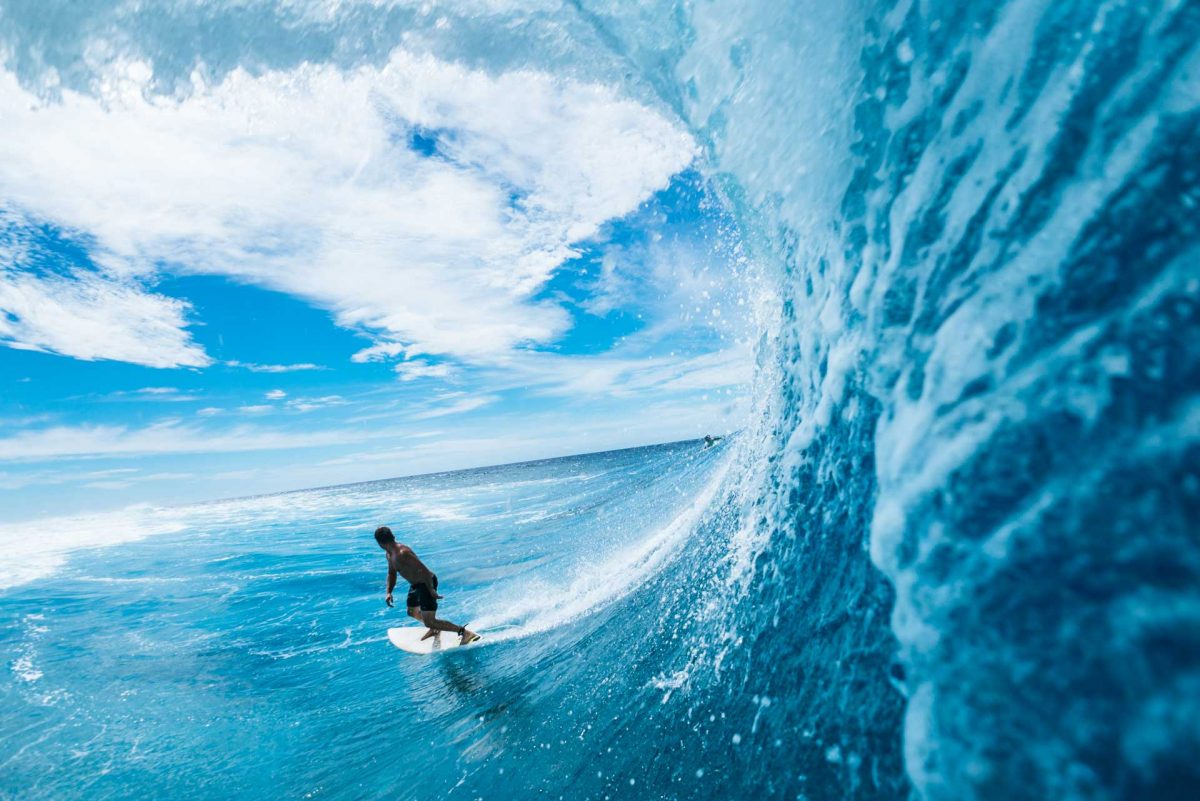 surfing at Ala Moana