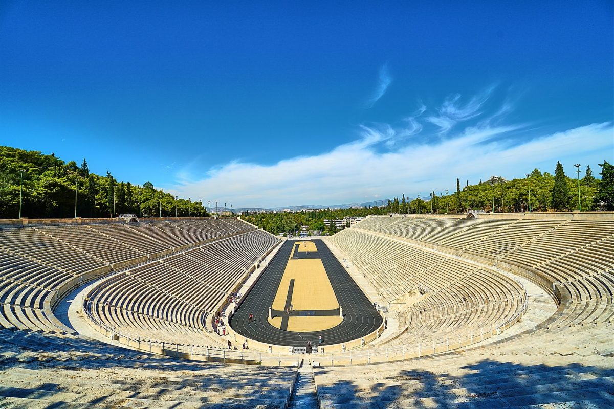 Old Olympic Panatheniac Stadium in Athens