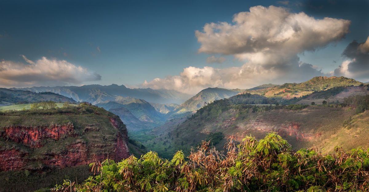 Kauai Hawaii Canyon Majestic Scenic Kauai Hawaii Canyon Majestic Scenic