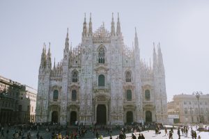 Duomo Milan Cathedral, Piazza del Duomo, Milan, Italy Duomo Milan Cathedral, Piazza del Duomo, Milan, Italy