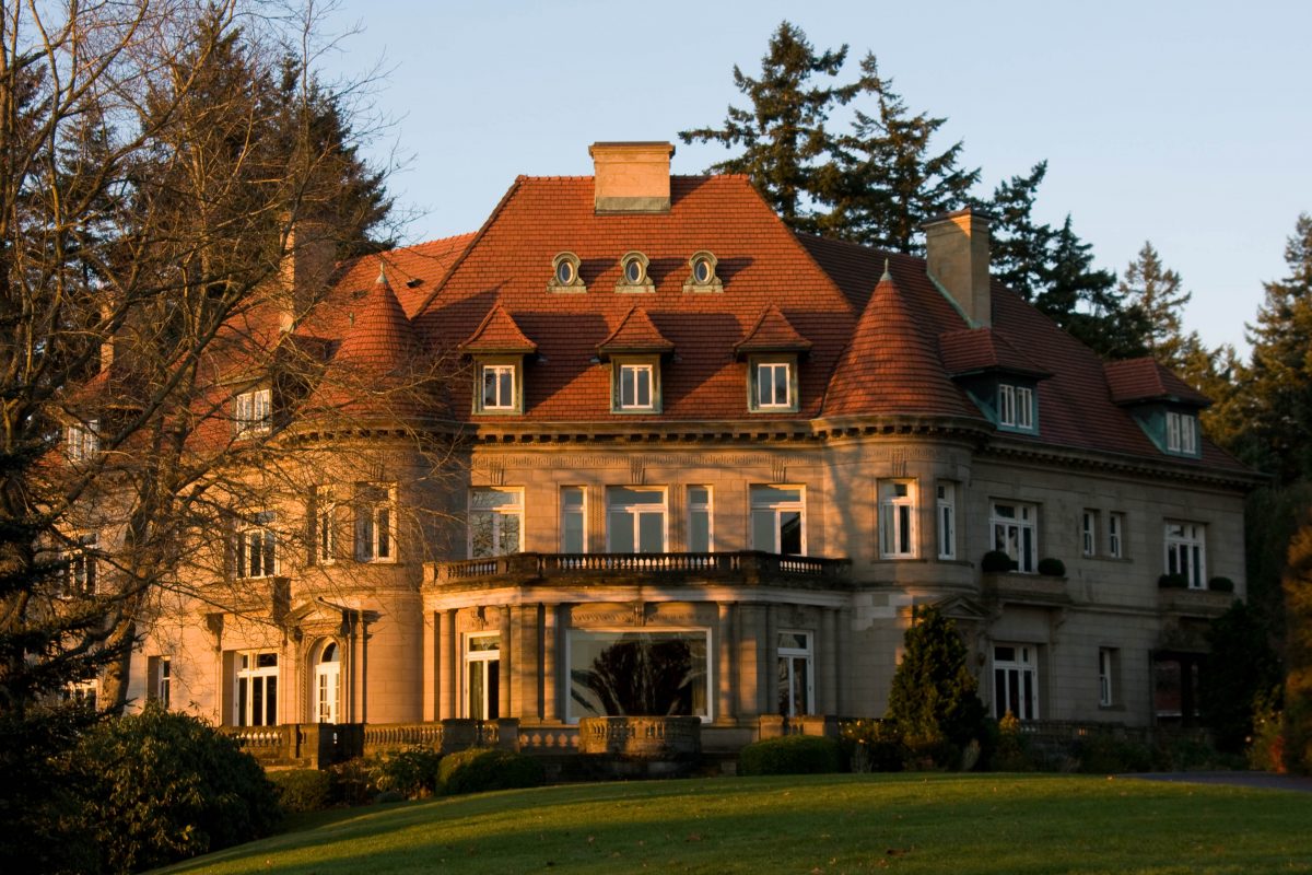 The Pittock Mansion in Portland