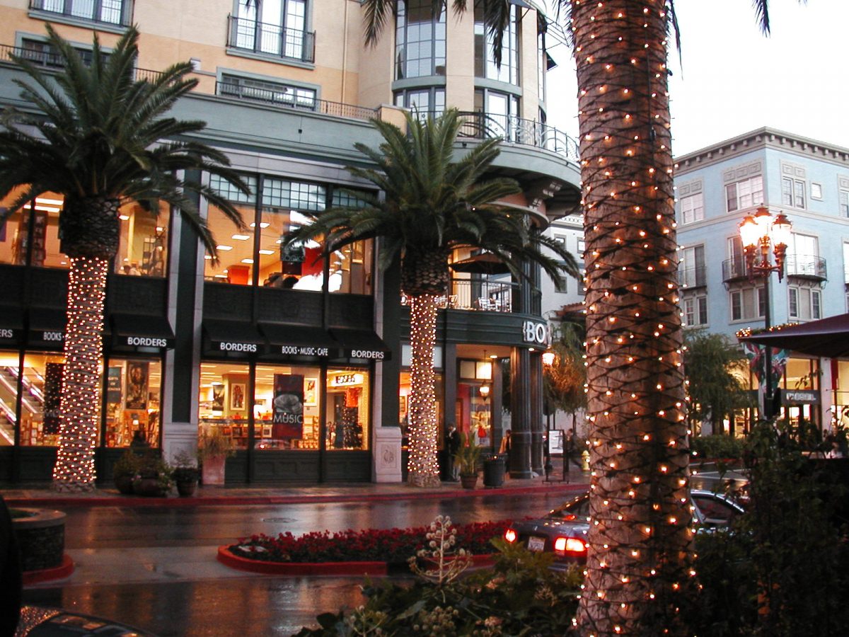 Santana Row in San Jose, California.