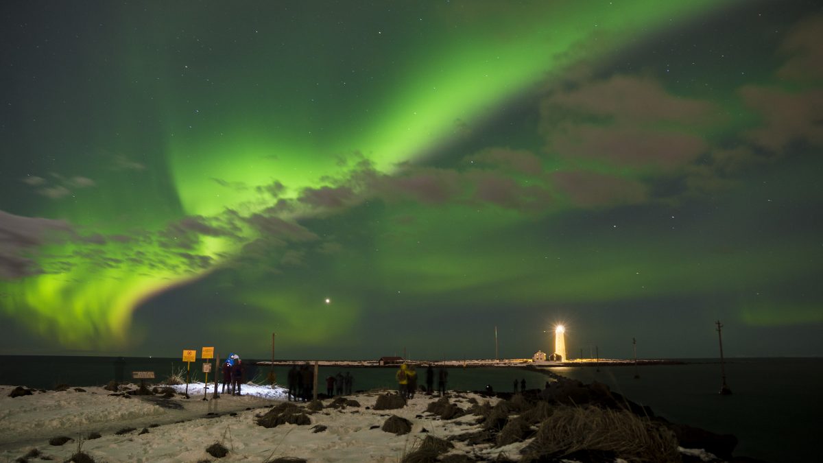 The Aurora Reykjavik center lets you find out all about the Aurora Borealis, otherwise known as the Northern Lights