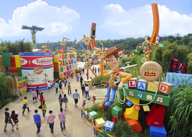 Toy Story Land, Hong Kong Disneyland. 