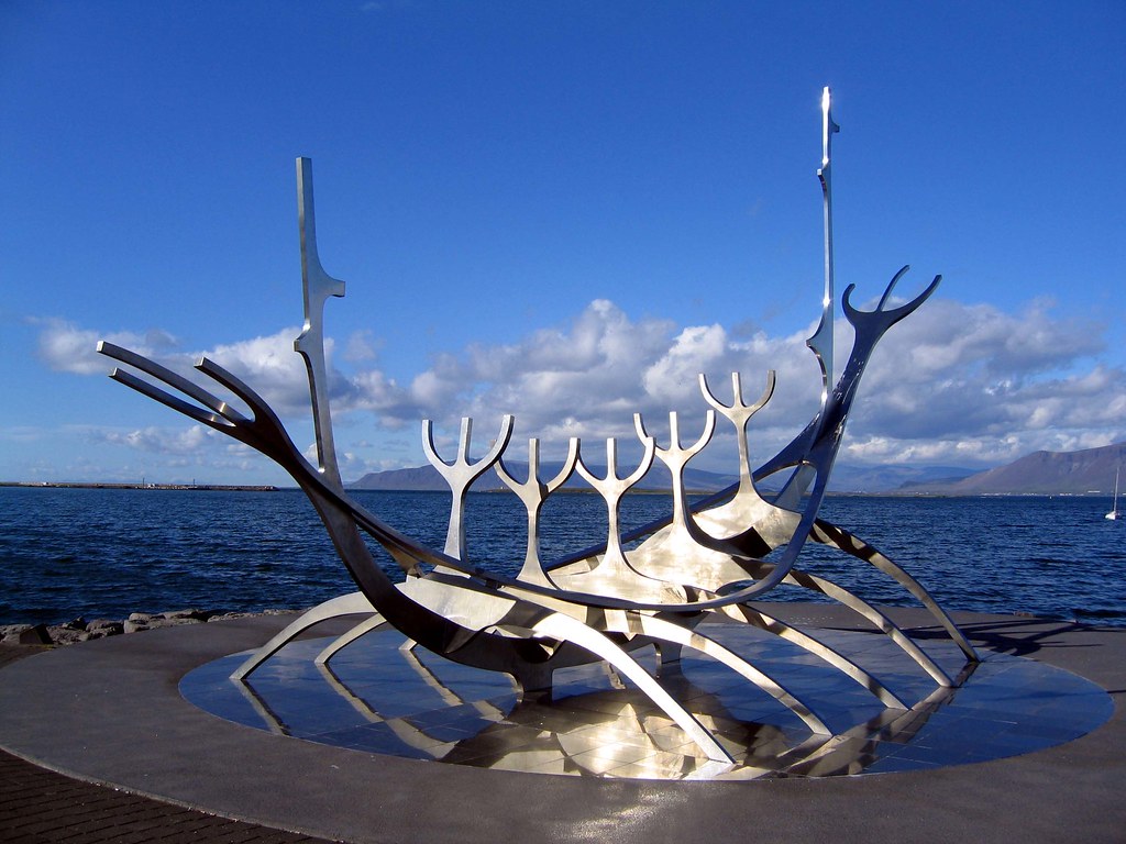 The Solfar Sculpture is an eye-catching structure that is one of the best photo stops in Reykjavik