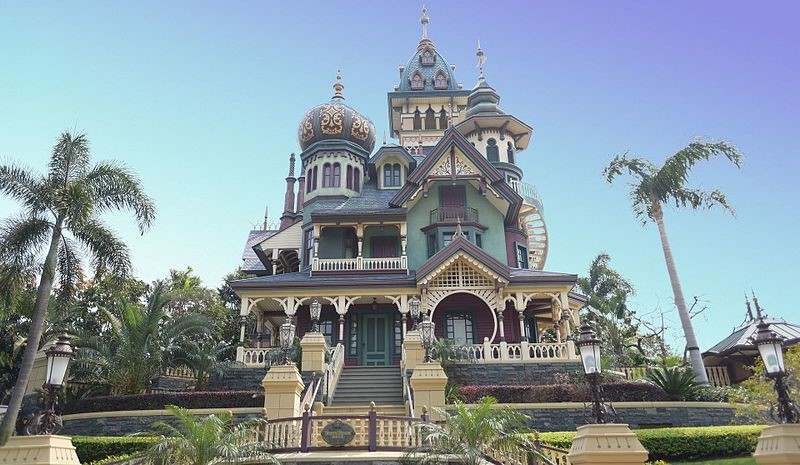 “Mystic Manor” in Mystic Point, Hong Kong Disneyland.