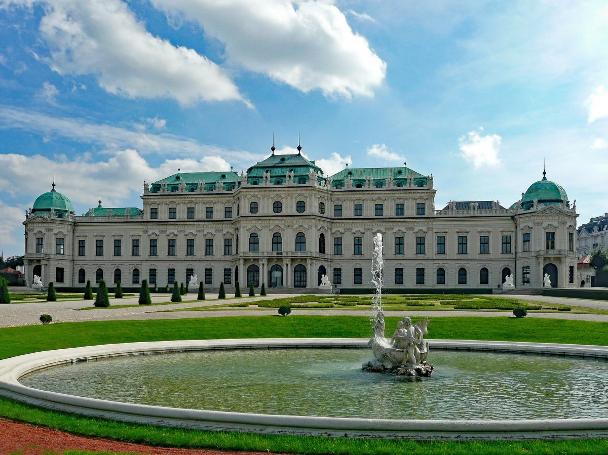 The former summer residence of Prince Eugene, Belvedere Museum is listed as a UNESCO World Heritage Site