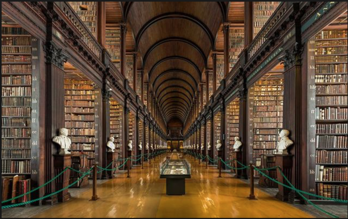 A 9th century Latin manuscript that documents the four Gospels of the New Testament, The Book of Kells is regarded as ‘Ireland’s greatest cultural treasure’