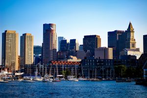 Boston Harbor Skyline
