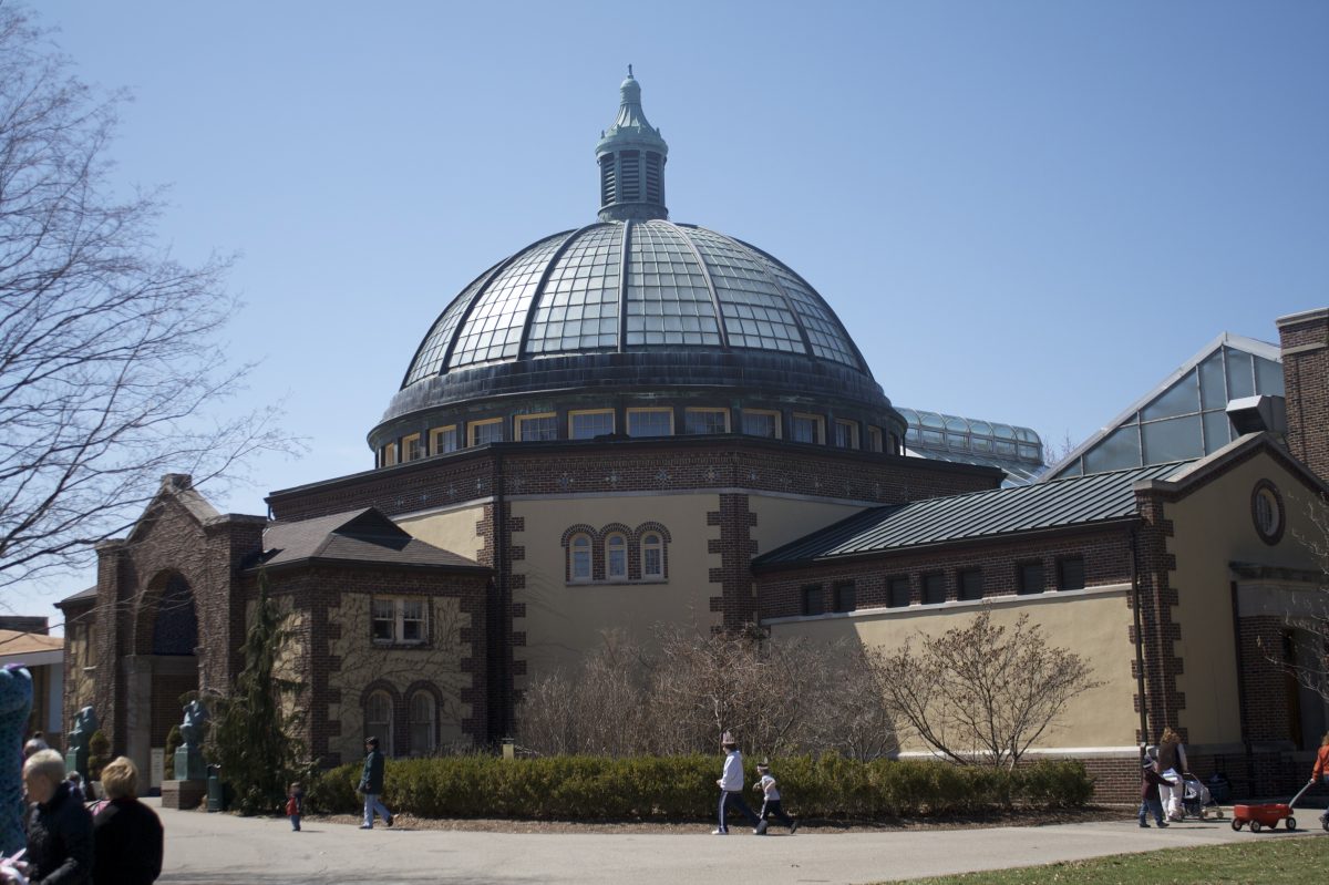 Detroit Zoo Aviary With 125 acres of animal exploration and fun, Detroit Zoo features a range of real life diverse habitats housing over 2,400 animals that live in moated habitats that mimic their natural environment