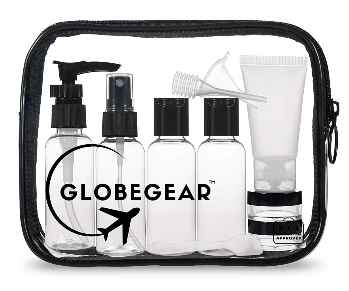Globegear TSA Approved Travel Bag & Bottles