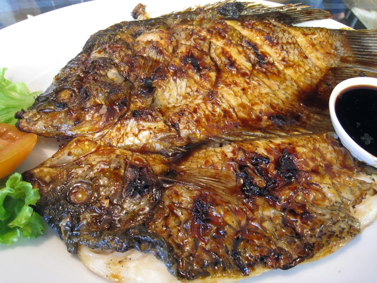 Balinese grilled fish in Bali