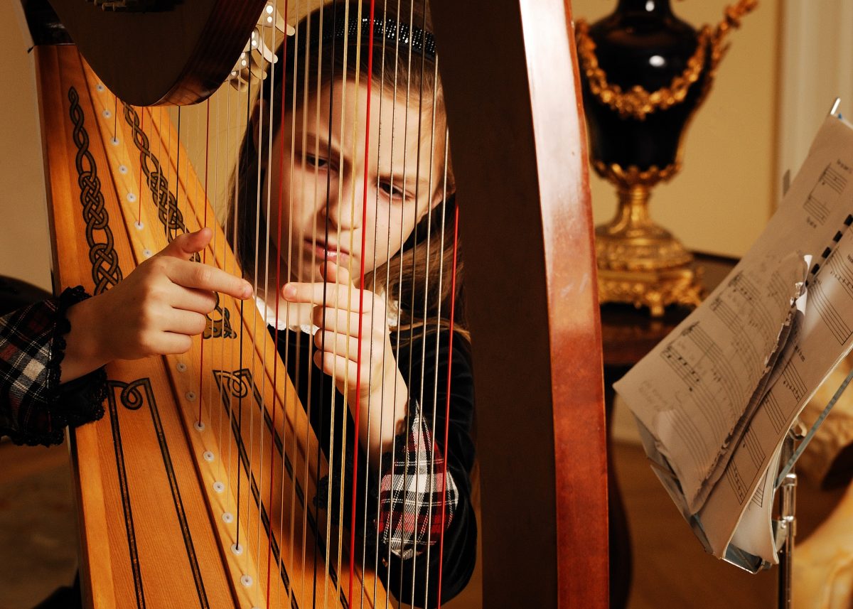 A vintage Harp in Ireland