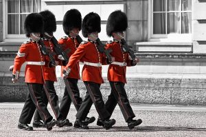 Beefeaters, London Guards, Buckingham Palace, London