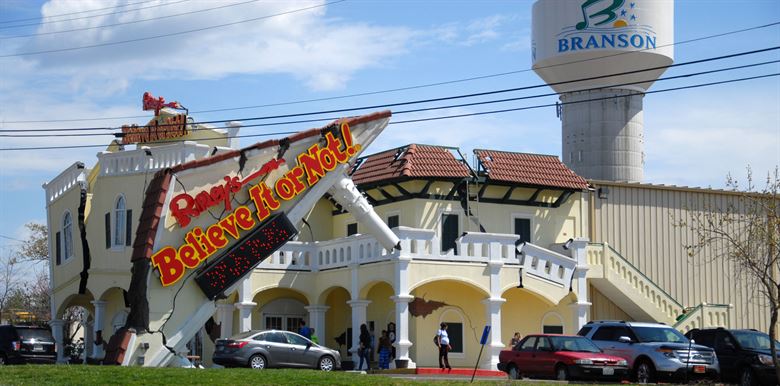 There is plenty to marvel at when you visit Branson’s Ripley’s Believe It or Not!’s more than 450 quirky exhibits There is plenty to marvel at when you visit Branson’s Ripley’s Believe It or Not!’s more than 450 quirky exhibits