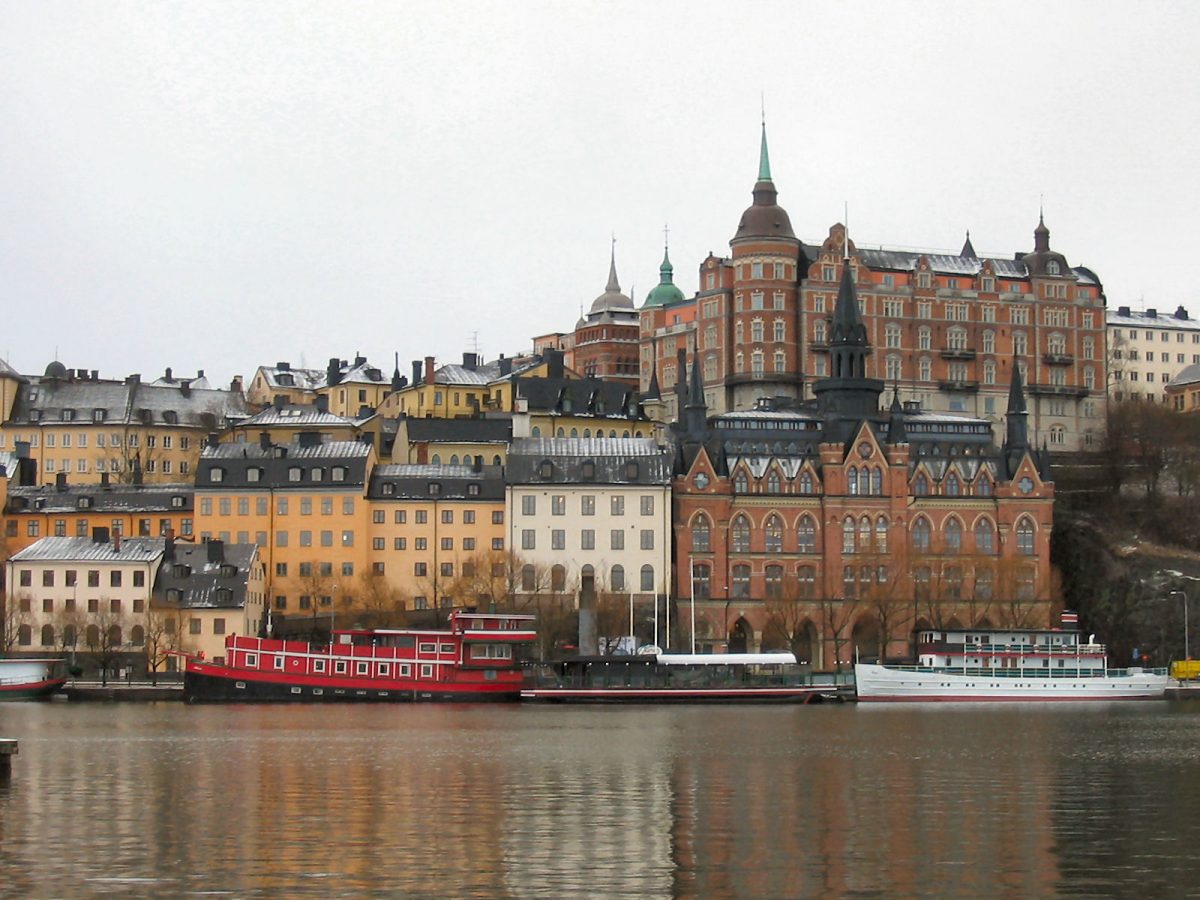 Södermalm, scenic view of the quaint and beautiful city district Södermalm, scenic view of the quaint and beautiful city district