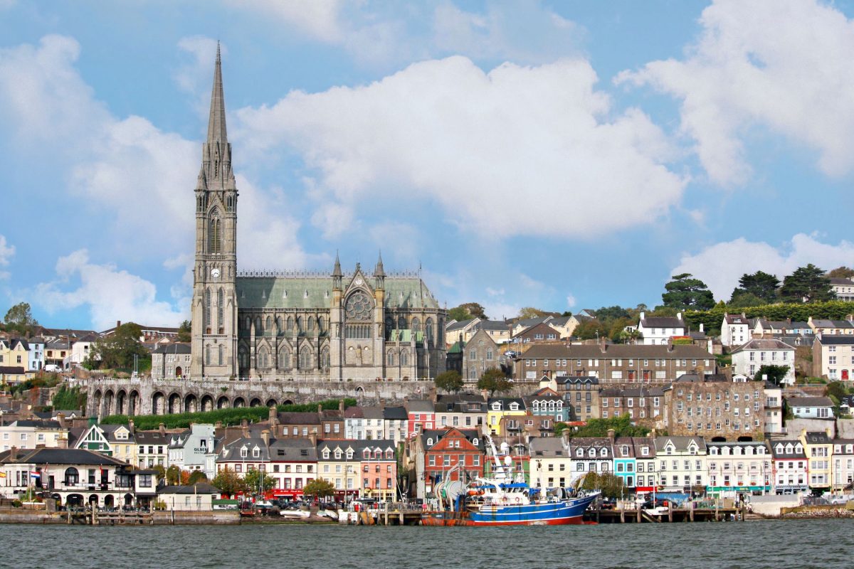 Enjoy the colourful architecture of Cobh in ireland