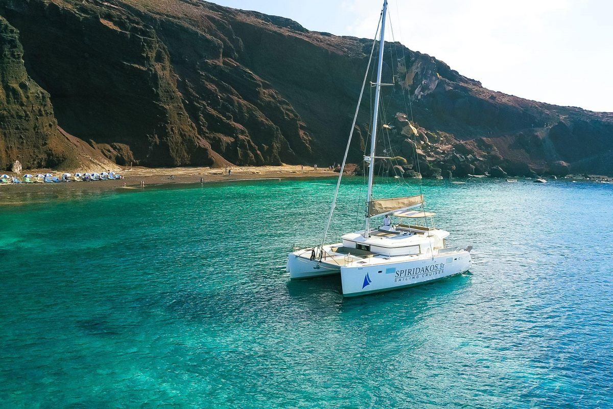 Sail around the Caldera, Santorini, Greece