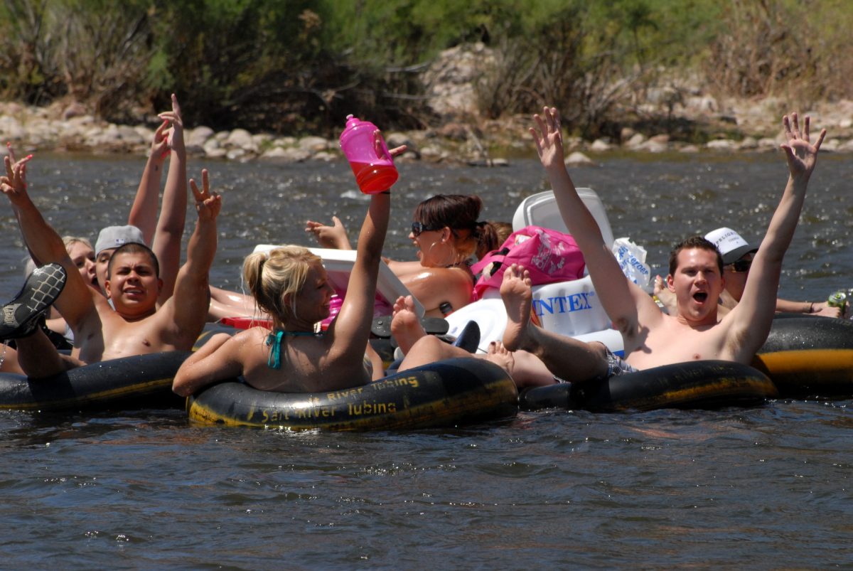 Salt River Tubing, Arizona Salt River Tubing, Arizona