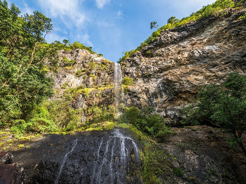 Waterfall at Black River Gorges National Park