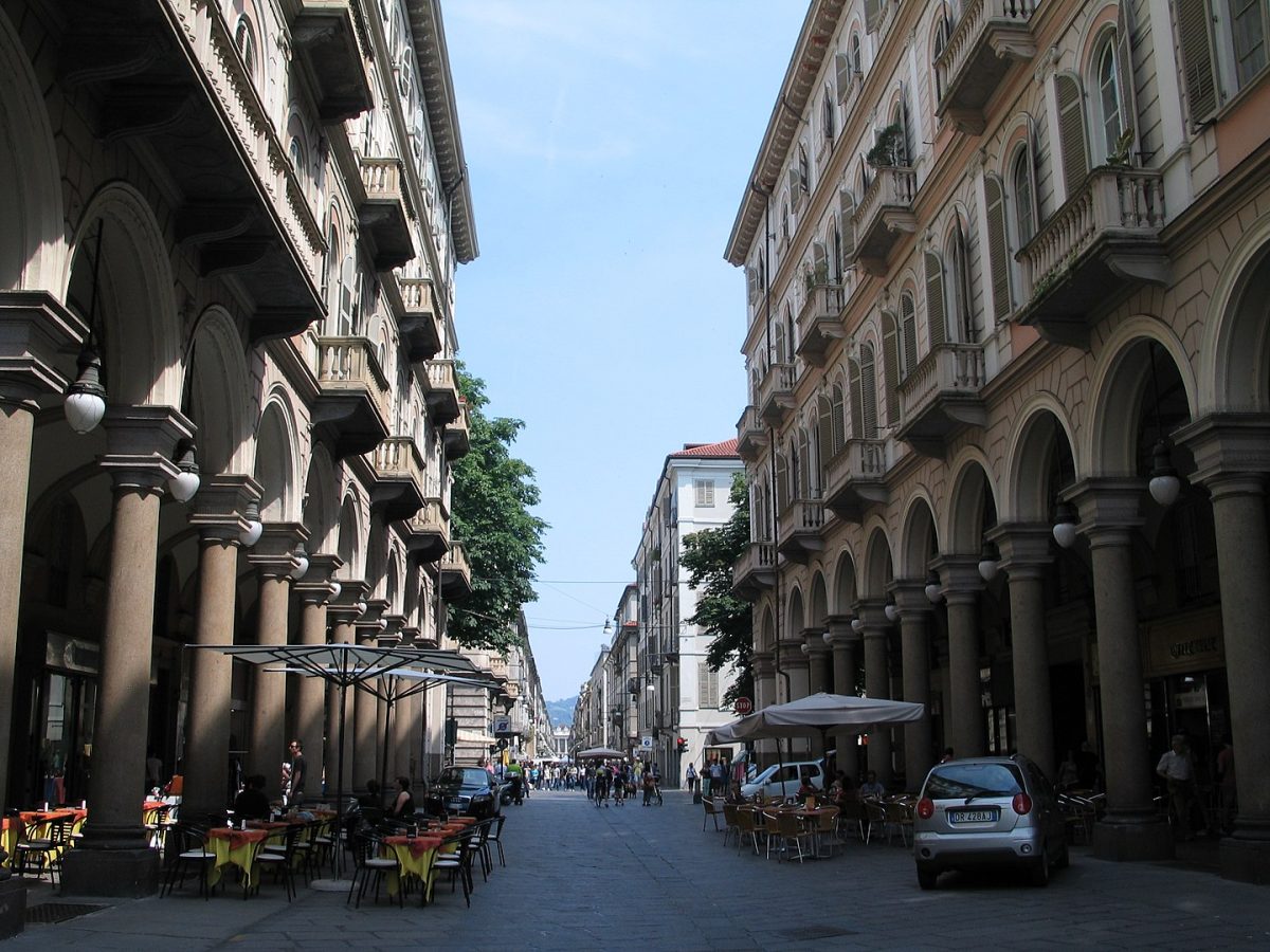 Via Garibaldi, Genoa, Italy Via Garibaldi, Genoa, Italy