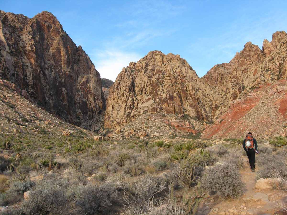 Black Velvet Canyon, Red Rock Canyon, Nevada, Rock Climbing