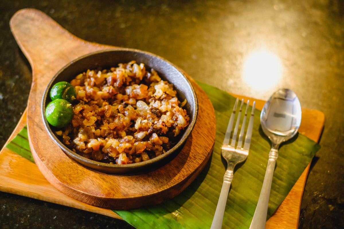 Local "Pork Sisig" Dish Local "Pork Sisig" Dish