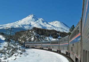 Amtrak Coast Starlight, Mount Shasta
