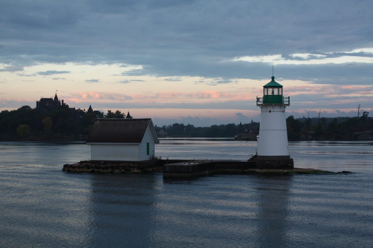 Sunken Rock Lighthouse at Thousand Islands