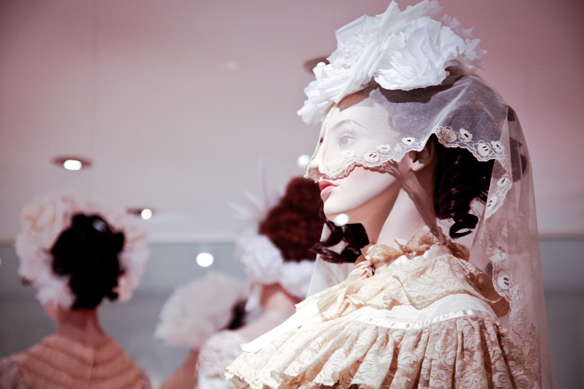 Bath Fashion Museum display