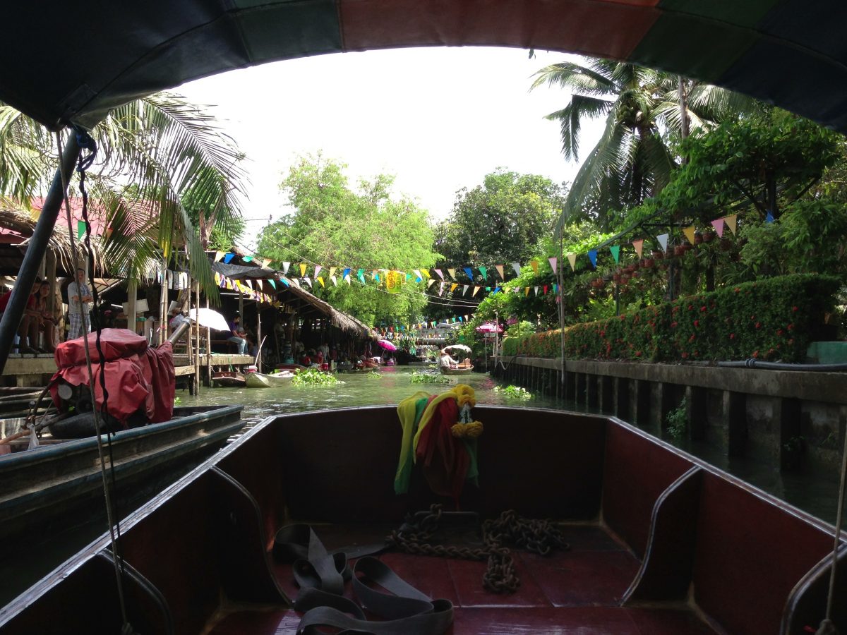Taling Chan boat ride Taling Chan boat ride