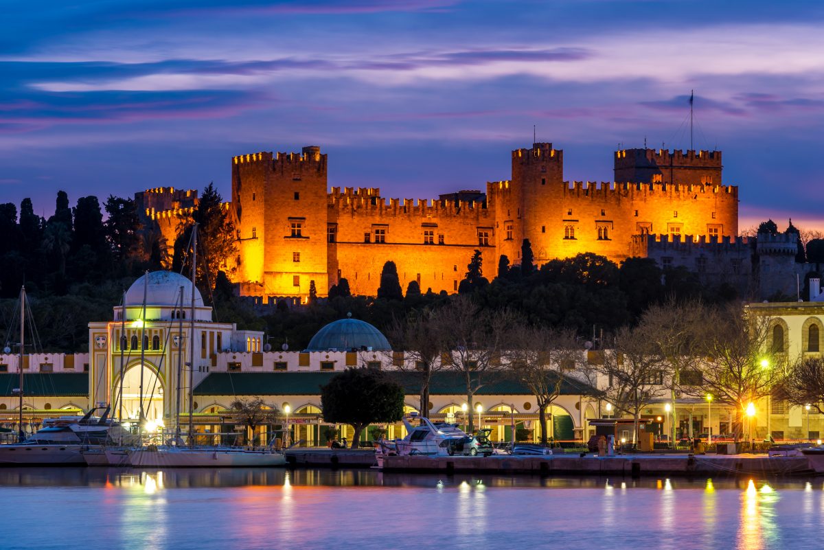 Rhodes Town was declared a UNESCO Heritage Site, thanks to its traditional buildings and Gothic churches 