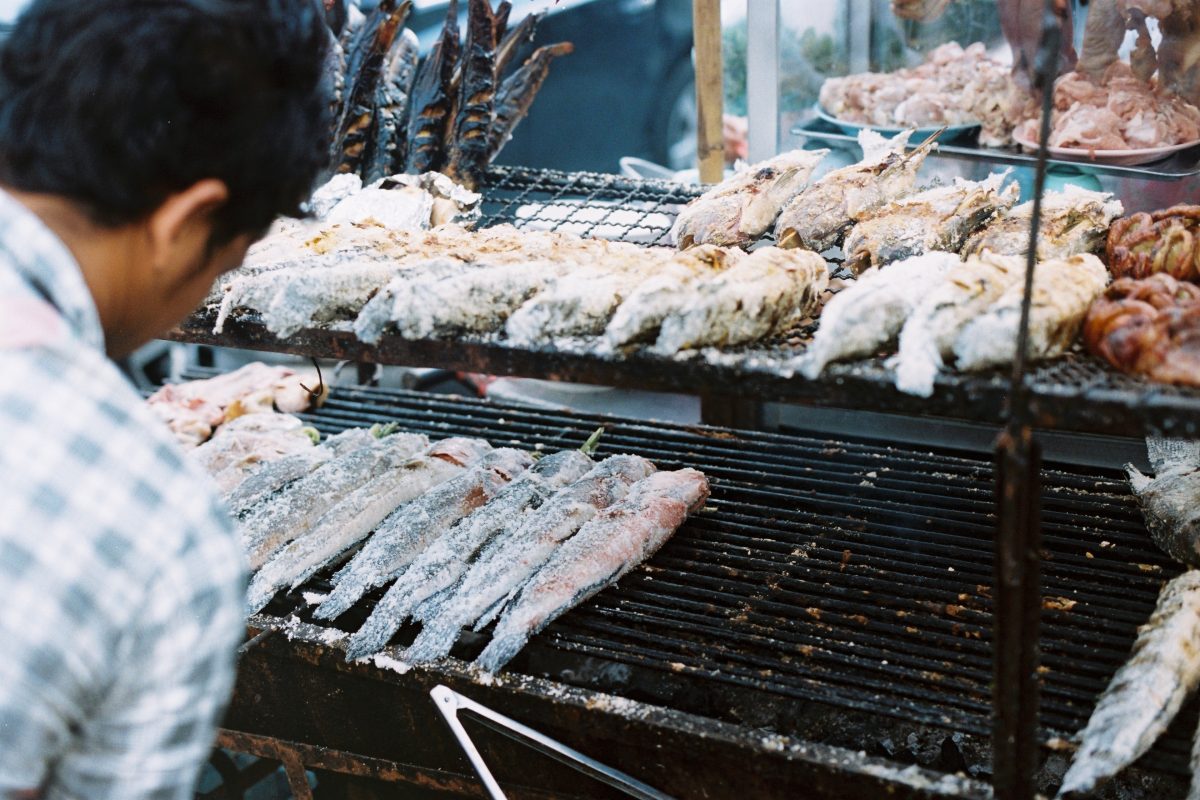 Thai Food, Pla Pao, Salt Grilled Fish