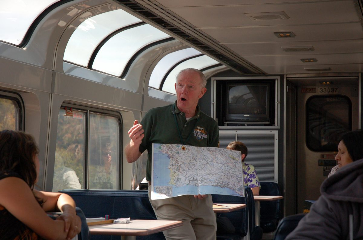 Amtrak Coast Starlight, Trails and Rails, National Park Guide