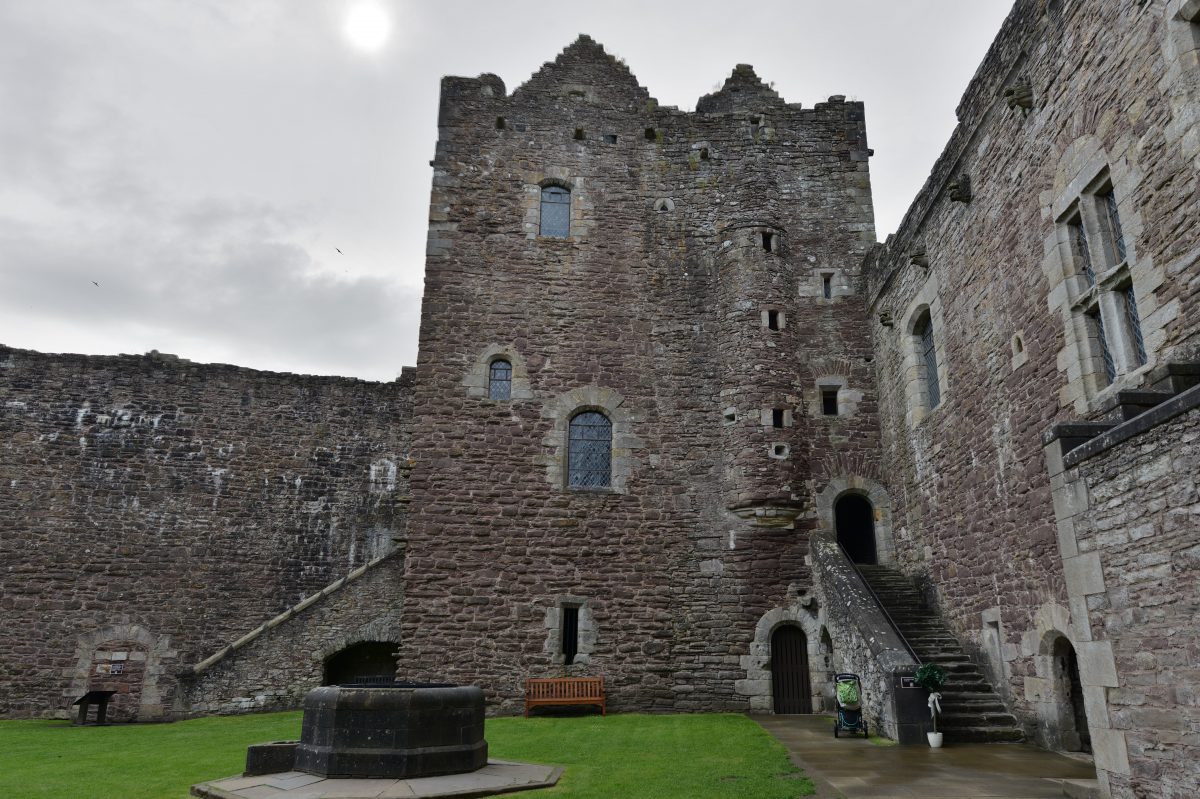 Doune Castle was used for the setting for the 1975 film, Monty Python and the Holy Grail as well as the other productions such as Game of Thrones and Outlander. 