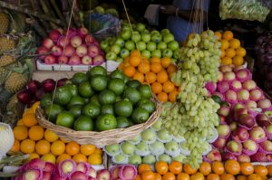Fruits on sale
