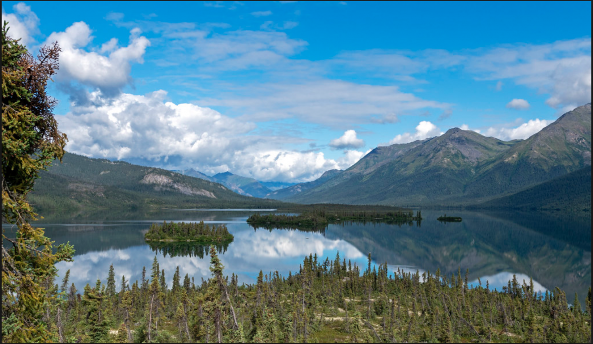 The Gates of the Arctic National Park and Preserve is the second largest national park in the United States.