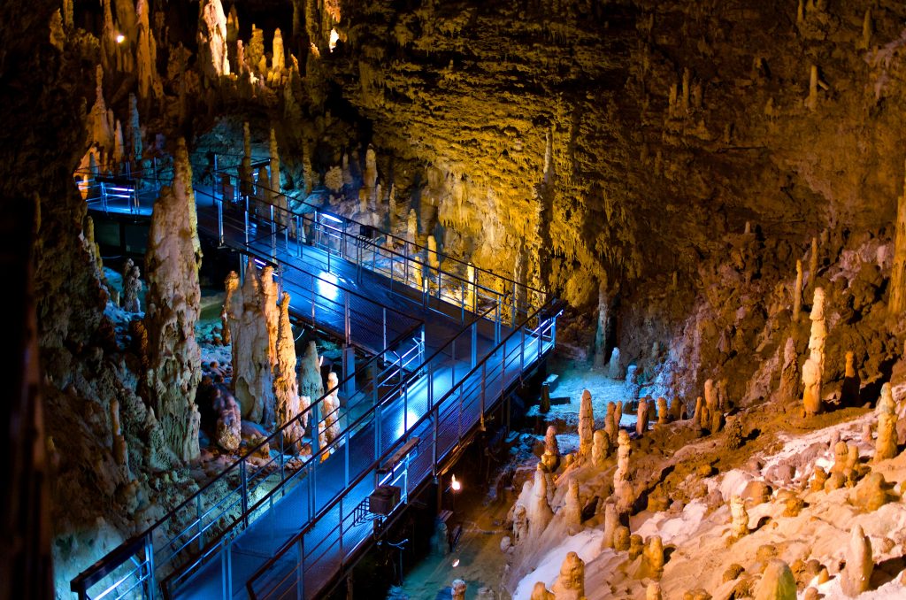 Okinawa World's main attraction is the 300,000-year-old Gyokusendo Cave.