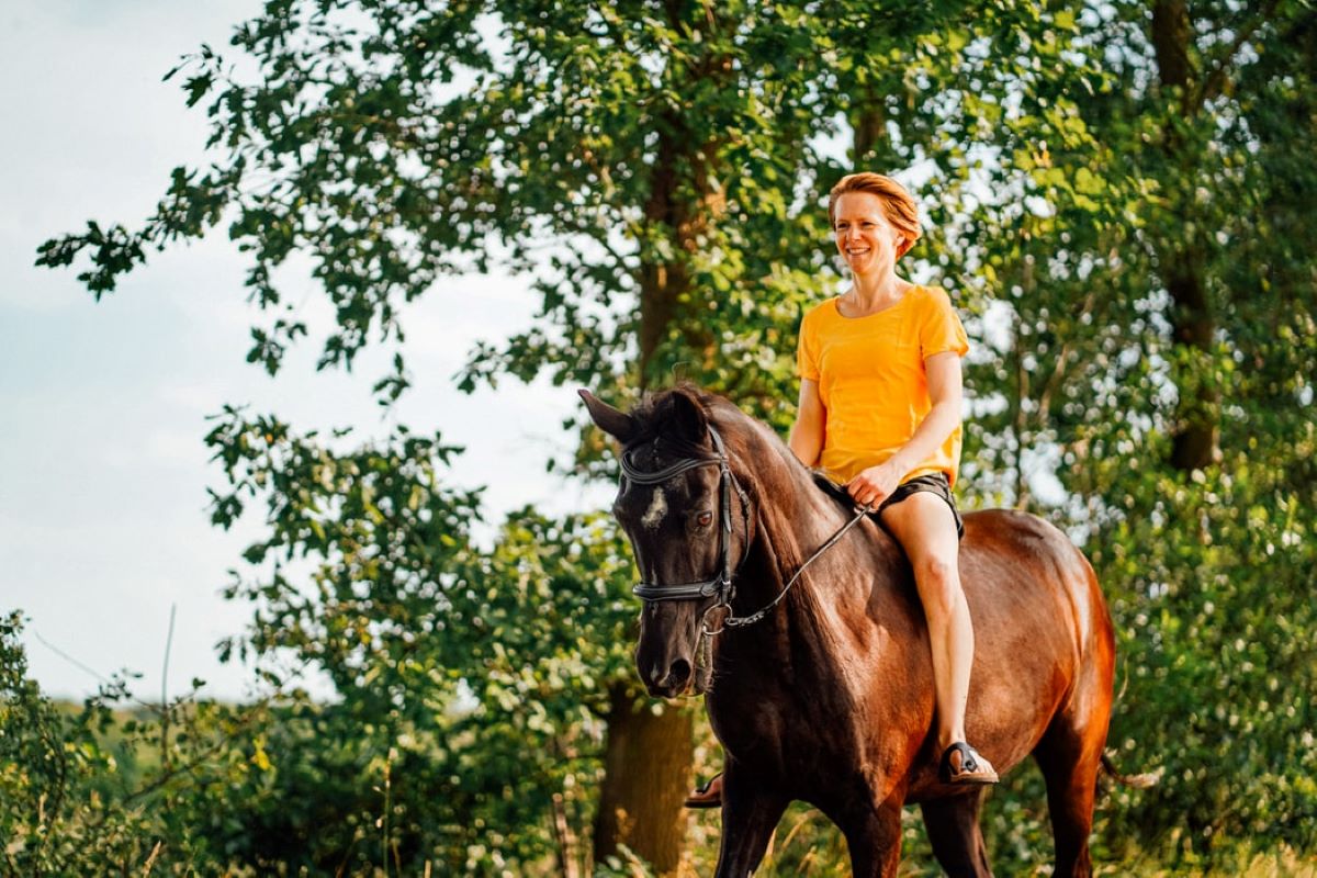 Enjoy a leisurely yet thrilling horse-riding experience on the Belvoir Estate