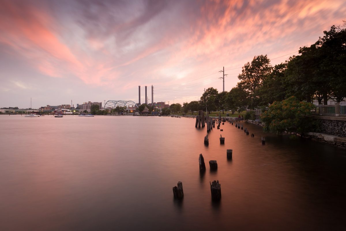 Established in 1680, India Point Park is the first port in Providence. 