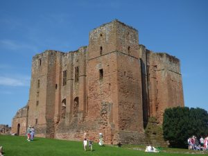 The imposing Kenilworth Castle