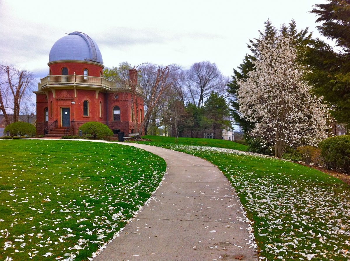 The Ladd Observatory is managed by the physics department of Brown University. It's one of the oldest observatories in the United States. 