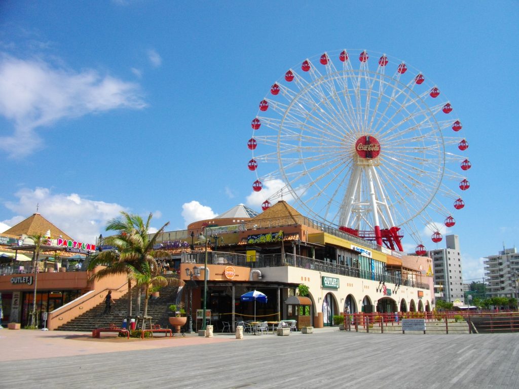 Mihama American Village, an entertainment complex made to resemble a typical American town