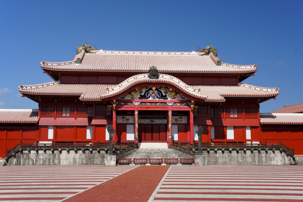 Shuri Castle once served as the royal palace of the Ryukyu Kingdom