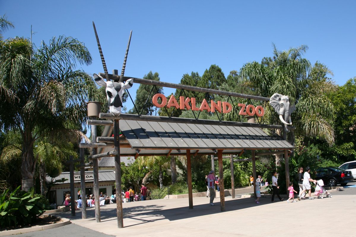 Oakland_Zoo_entrance Oakland Zoo is both a fun day out with the kids and a valuable educational visit for all ages