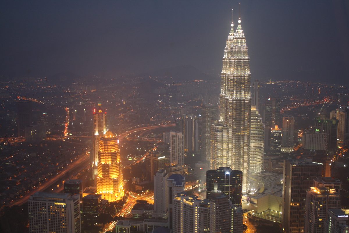 Kuala Lumpur at night