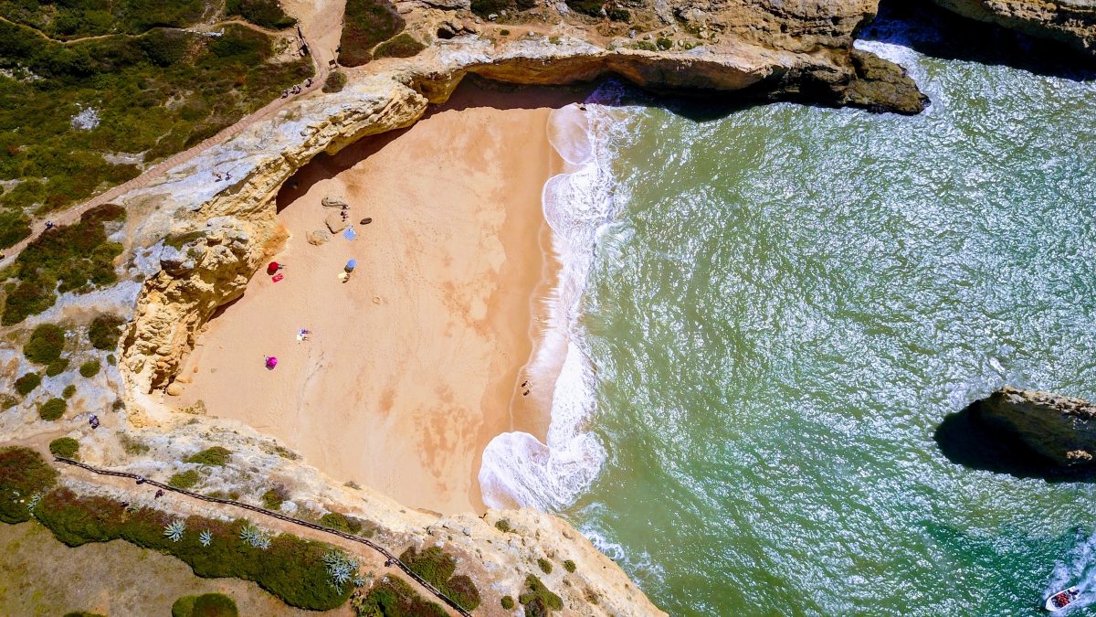 Carvoeiro from above