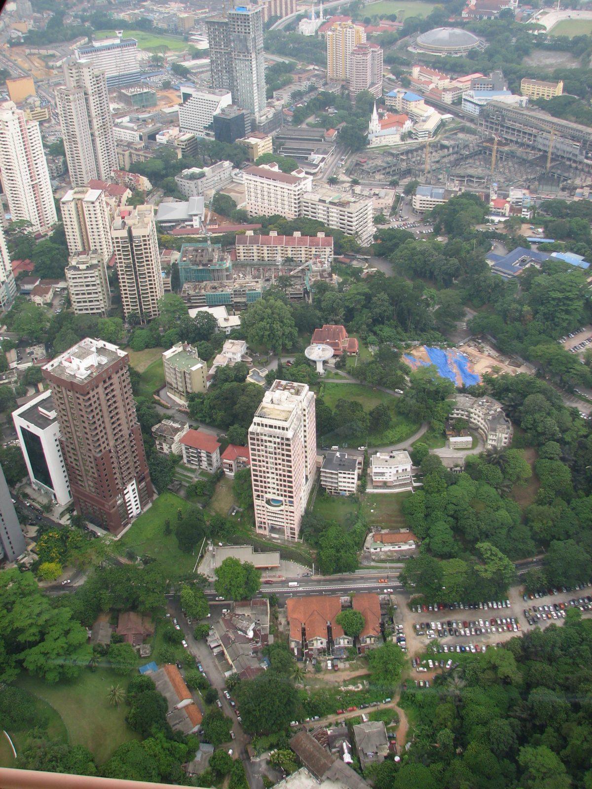 The view from KL Tower